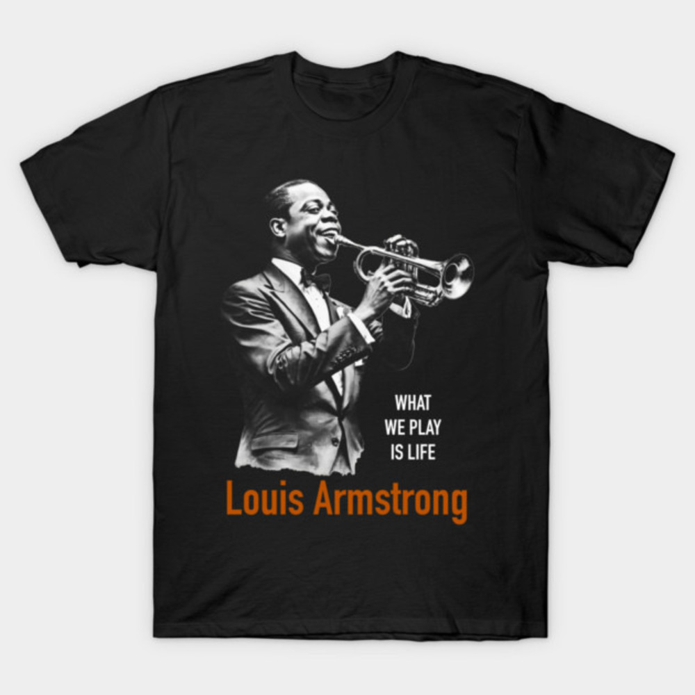 Louis Armstrong Silhouette T-Shirt